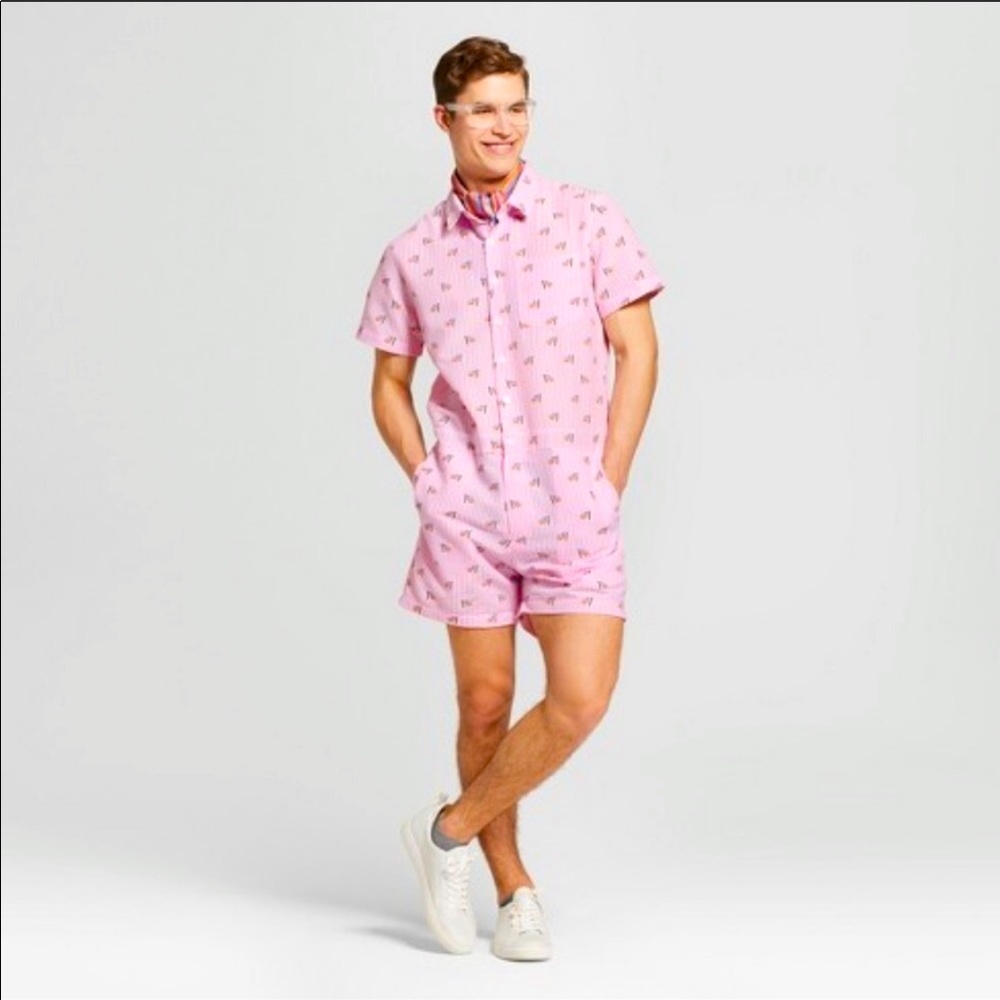 ❤️🧡💛💚💙💜 PRIDE Pink Romper